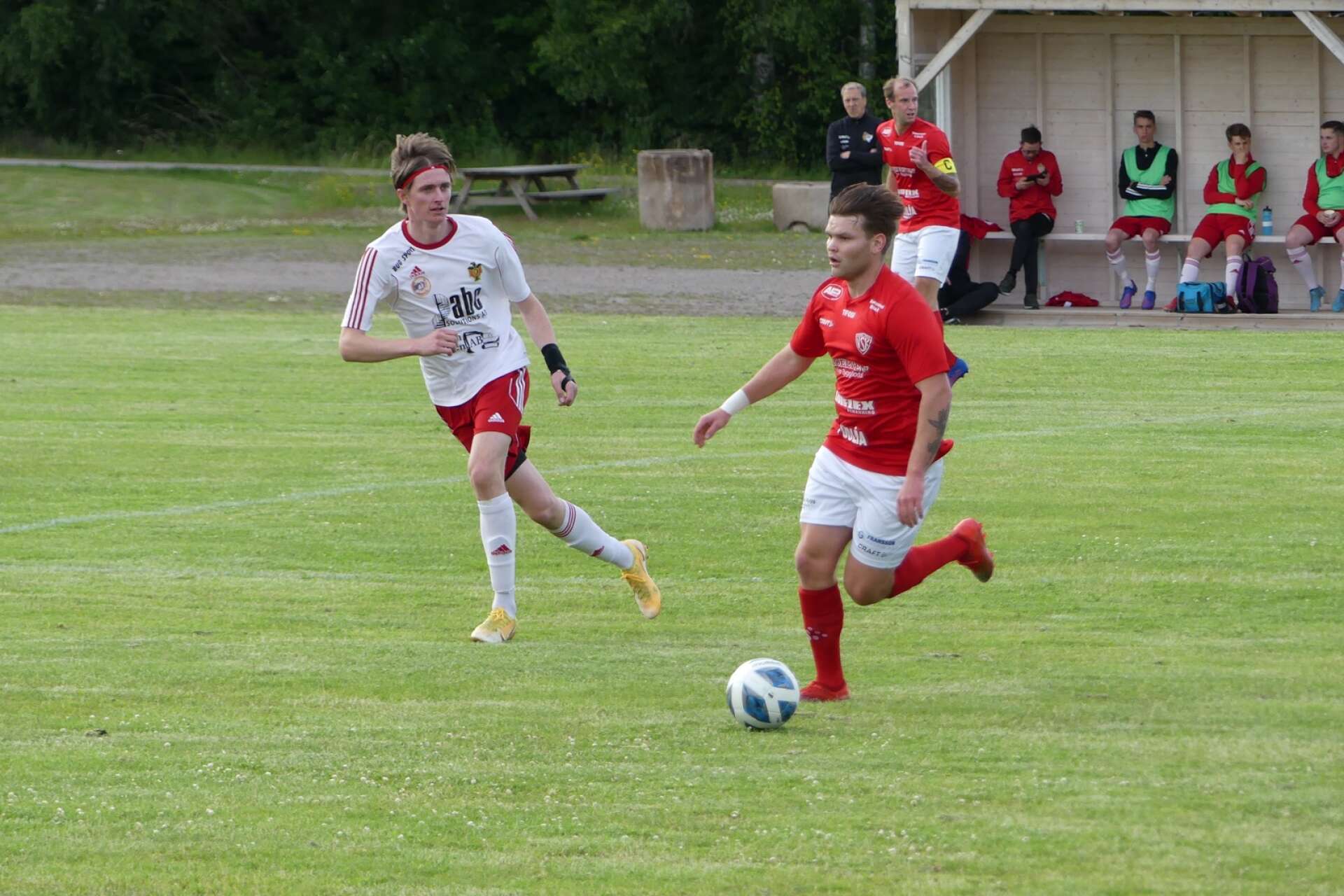 VSK tog ytterligare en seger. Alexander Torp Svensson stod för matchens första mål. (arkivbild)