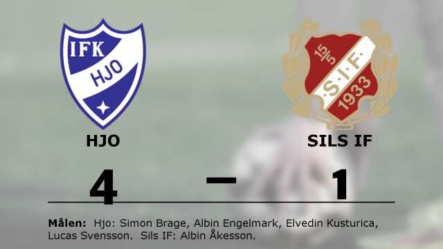 IFK Hjo vann mot Sils IF