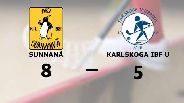 BKI Sunnanå vann mot Karlskoga IB
