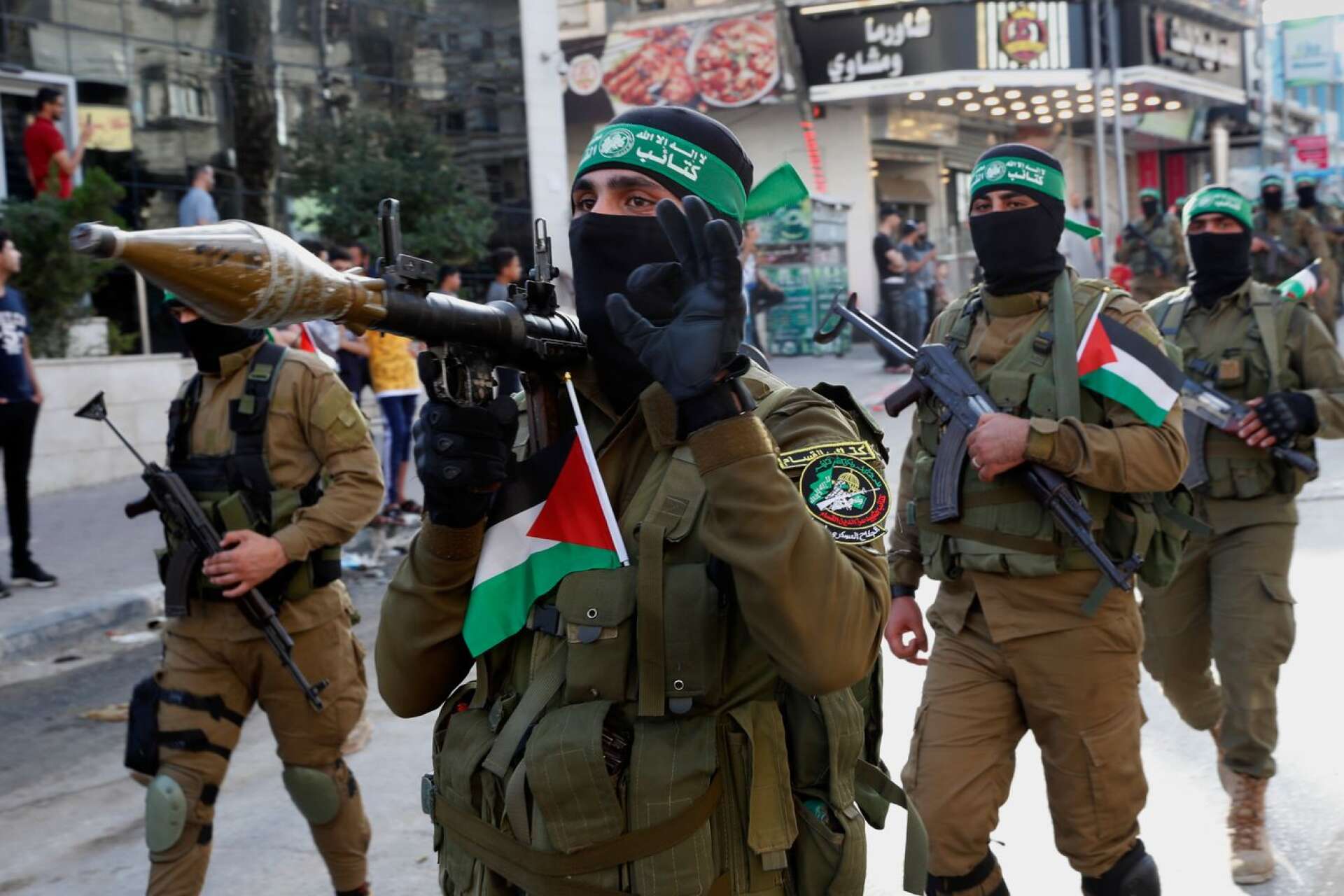Utvecklingen i Gaza bestäms av terrororganisationen Hamas och deras beväpnade gren, skriver debattören i sin replik. 