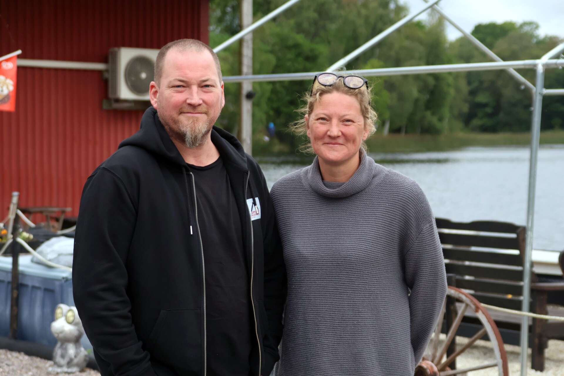 Christian Karlsson och Camilla Frejmyr har drivit Lilla Stigen sedan 2020.