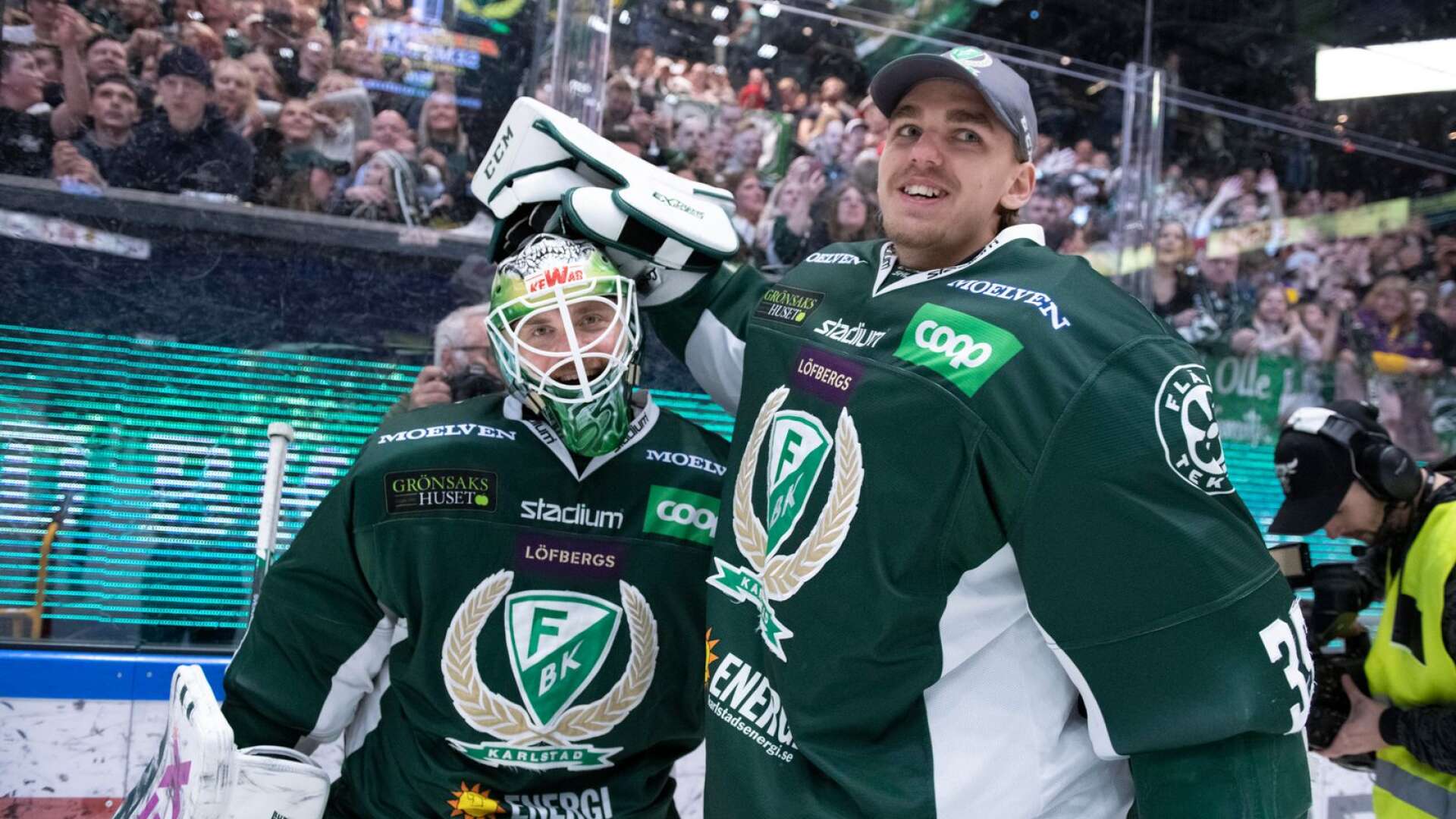 Markus Svensson och Adam Werner blev mycket goda vänner under den gångna säsongen. 