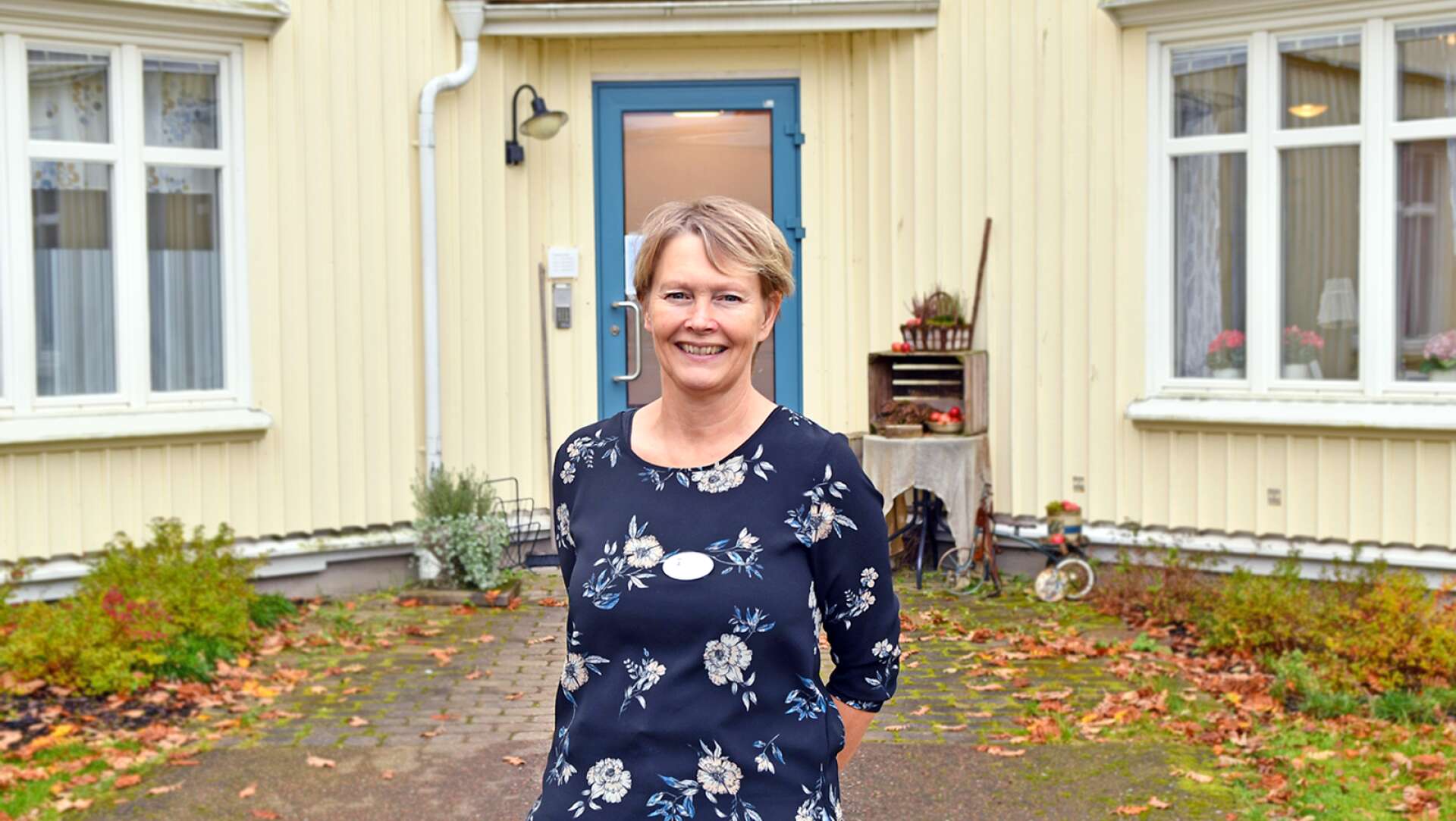 Helena Nielsen, enhetschef på äldreboendet Kolgården, som är ett av de boenden som inte fått in någon covidsmitta.