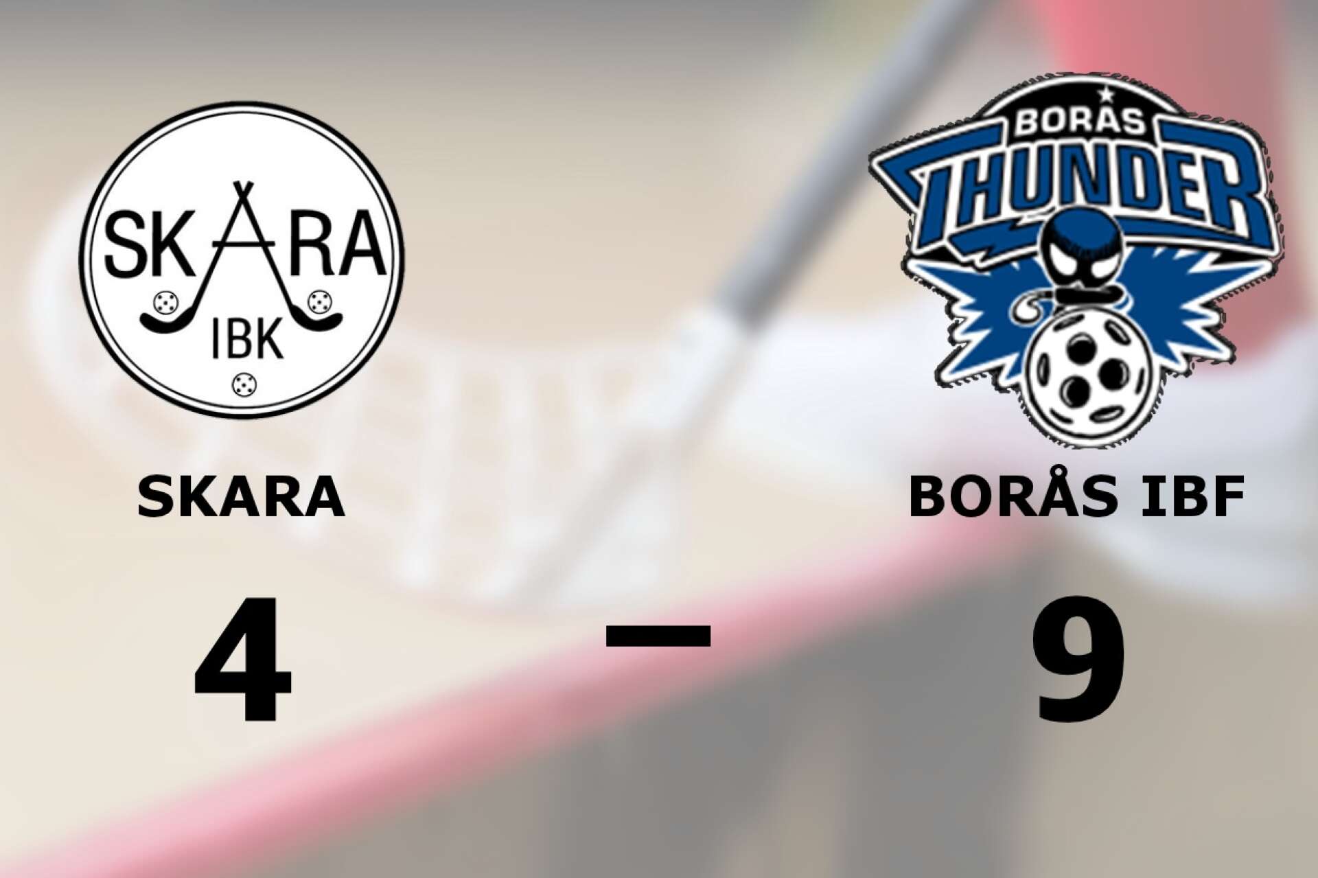 Skara IBK förlorade mot Borås IBF