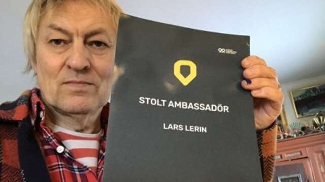 Lars Lerin har bestämt sig för att stödja sökorganisation Missing People.