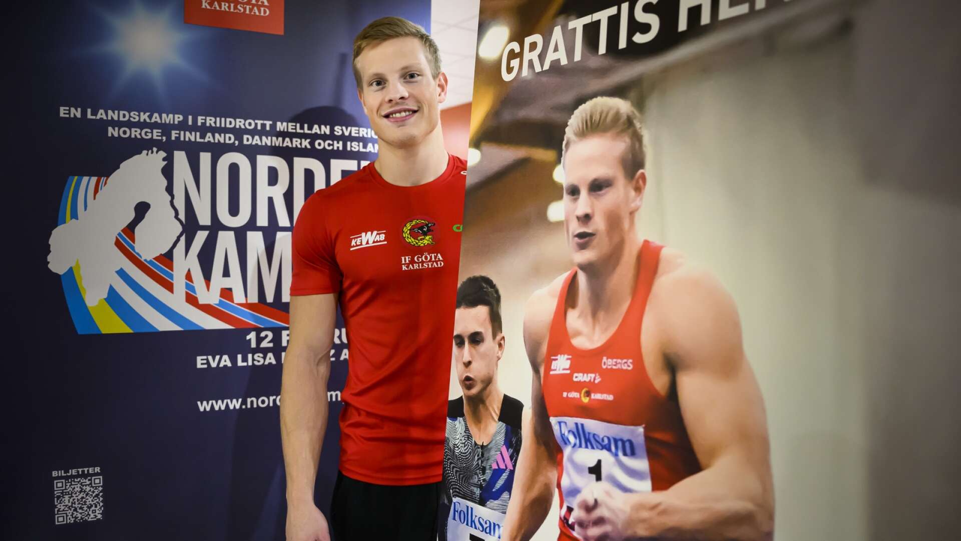 Henrik Larsson är tidernas snabbaste svensk på 60 meter.