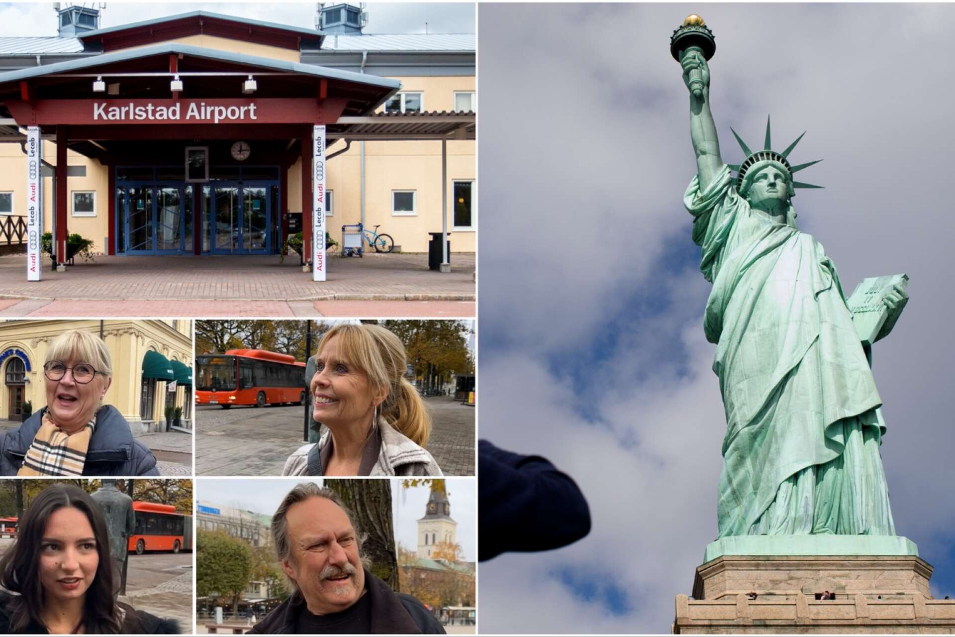 Värmlänningarna har flera drömresmål från Karlstad Airport, bland annat New York.