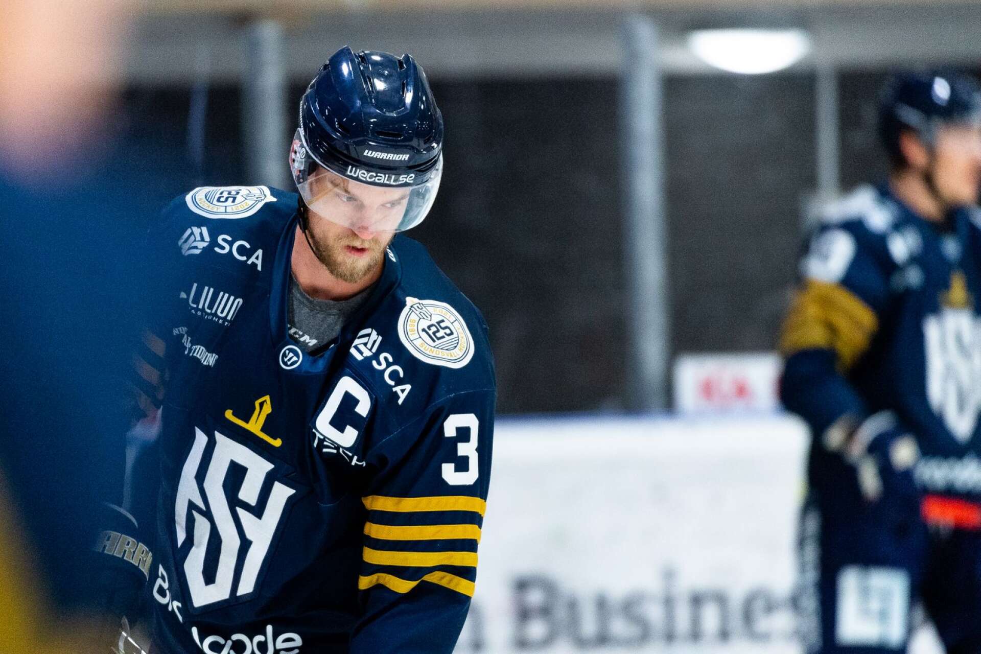 Anton Gustafsson avslutade sin spelarkarriär i Sundsvall.