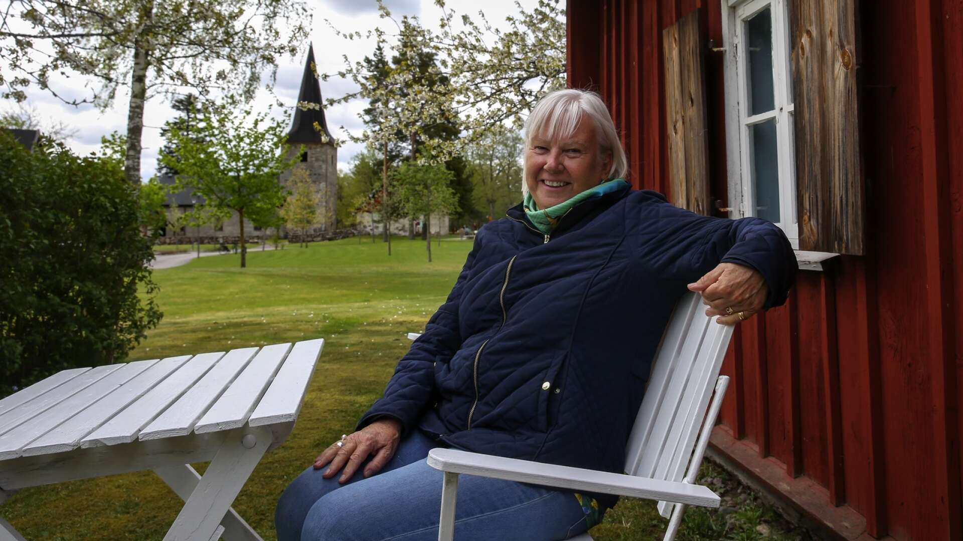 Solveig Johansson är spindeln i nätet för Rådalyftet som har legat i dvala under två års tid. Nu hoppas hon på många besökare när Rådalyftet är tillbaka.