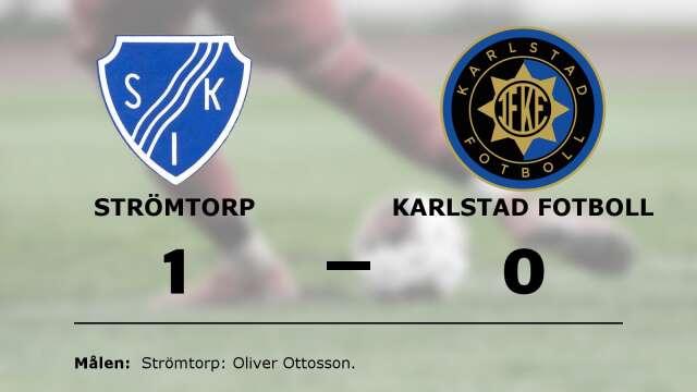 Strömtorps IK vann mot IF Karlstad Fotbollsutveckling