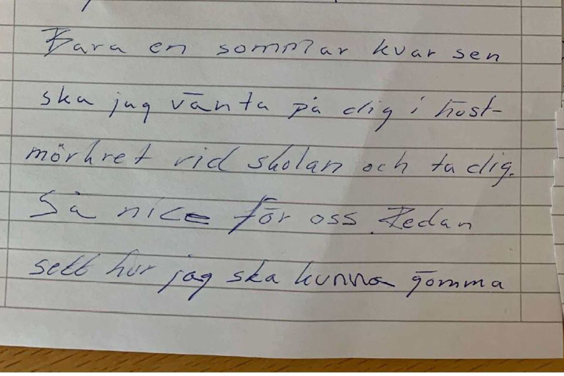 Läraren hotade en blivande kollega med våldtäkt i anonyma brev.