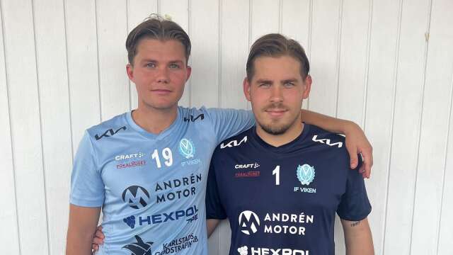 Rasmus Facht och Christoffer Härd har båda valt att förlänga med Viken.