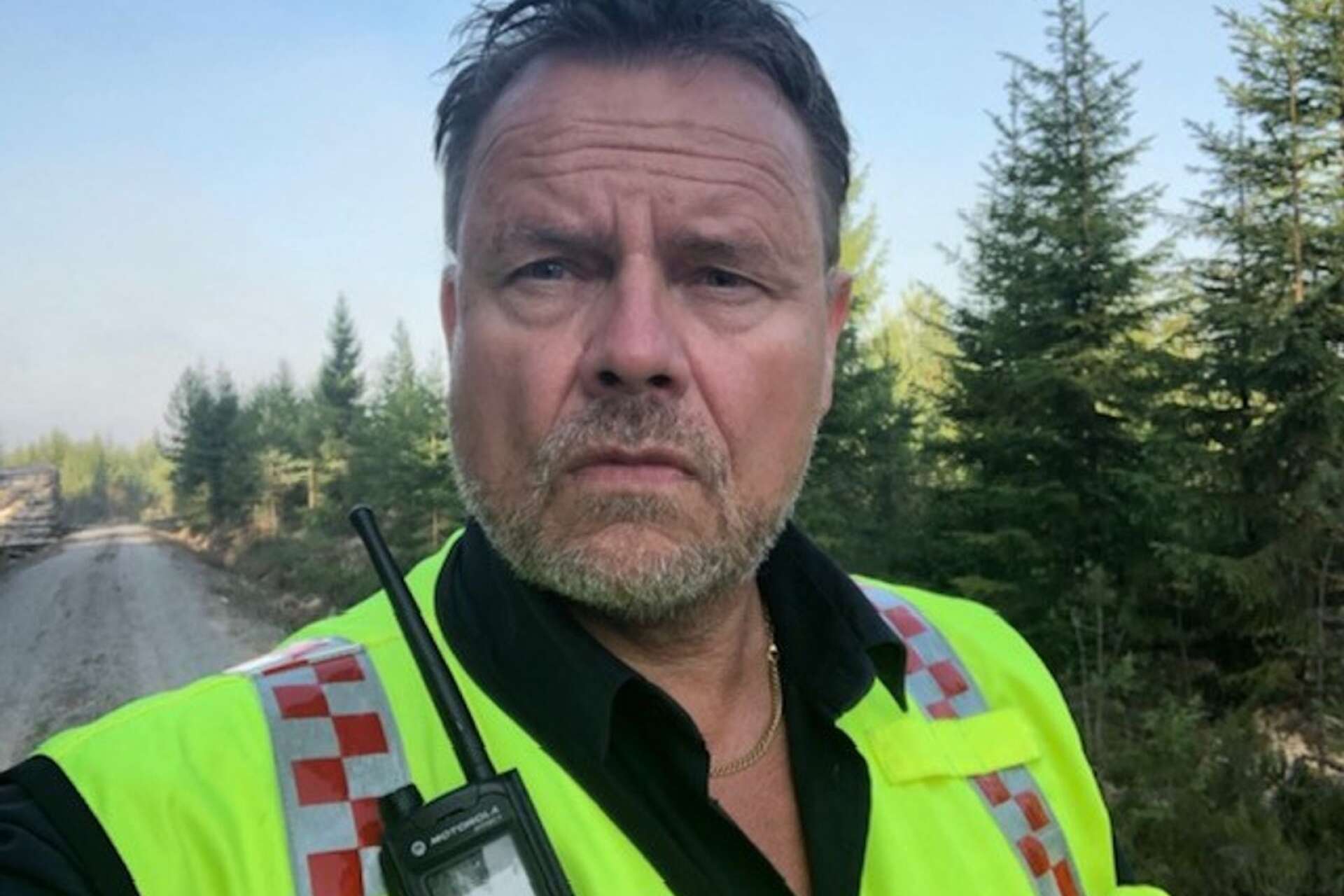 Peter Karlsson, räddningsledare på Bergslagens räddningstjänst, ser satelliterna som ett välkommet tillskott. FOTO: PRIVAT