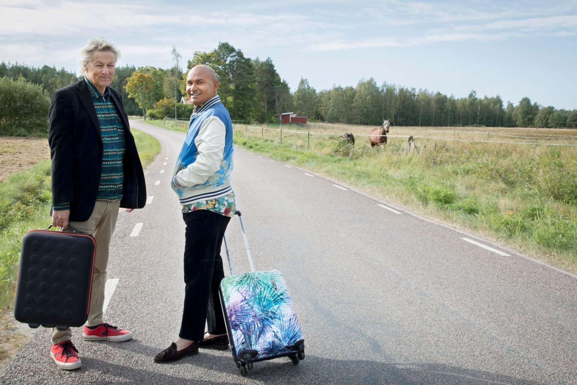 Lars Lerins nya tv-serie Vägen ut har premiär på SVT.