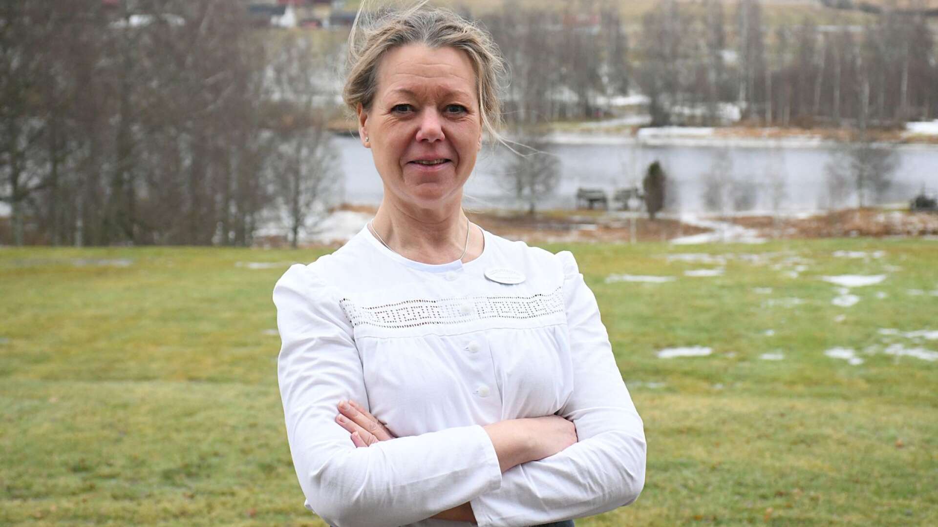 Marianne Krönsjö på Ulvsby herrgård utanför Sunne konstaterar att upphämtningen efter pandemin blev rekordartad.