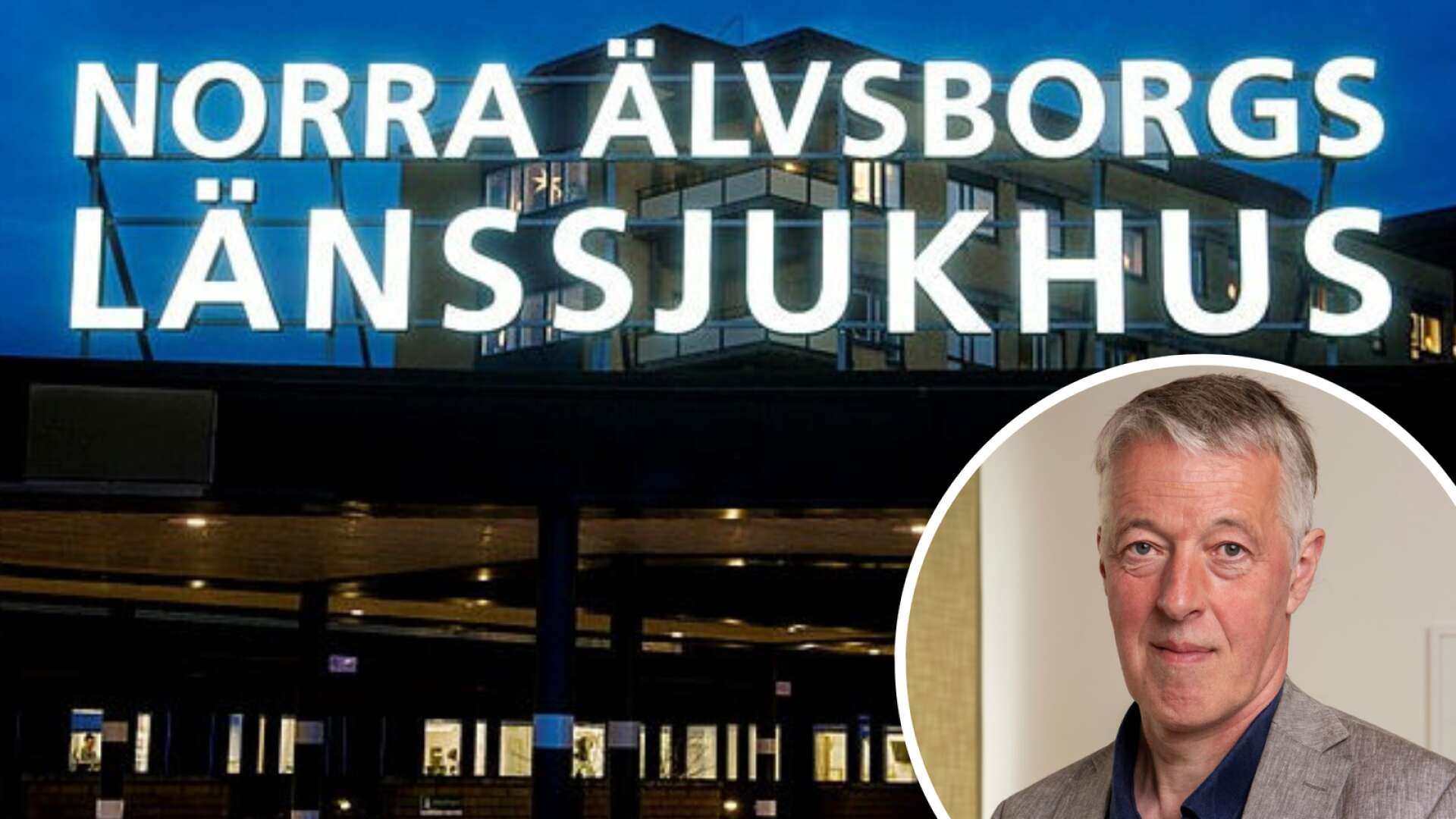 Sjukhuset i Trollhättan befarades fyllas av ökat antal på grund av stängningen av akuten i Lidköping