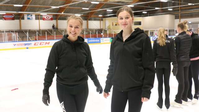Alicia Larsson och Gwen Gloudemans har väntat länge på att få bjuda på isshow igen.