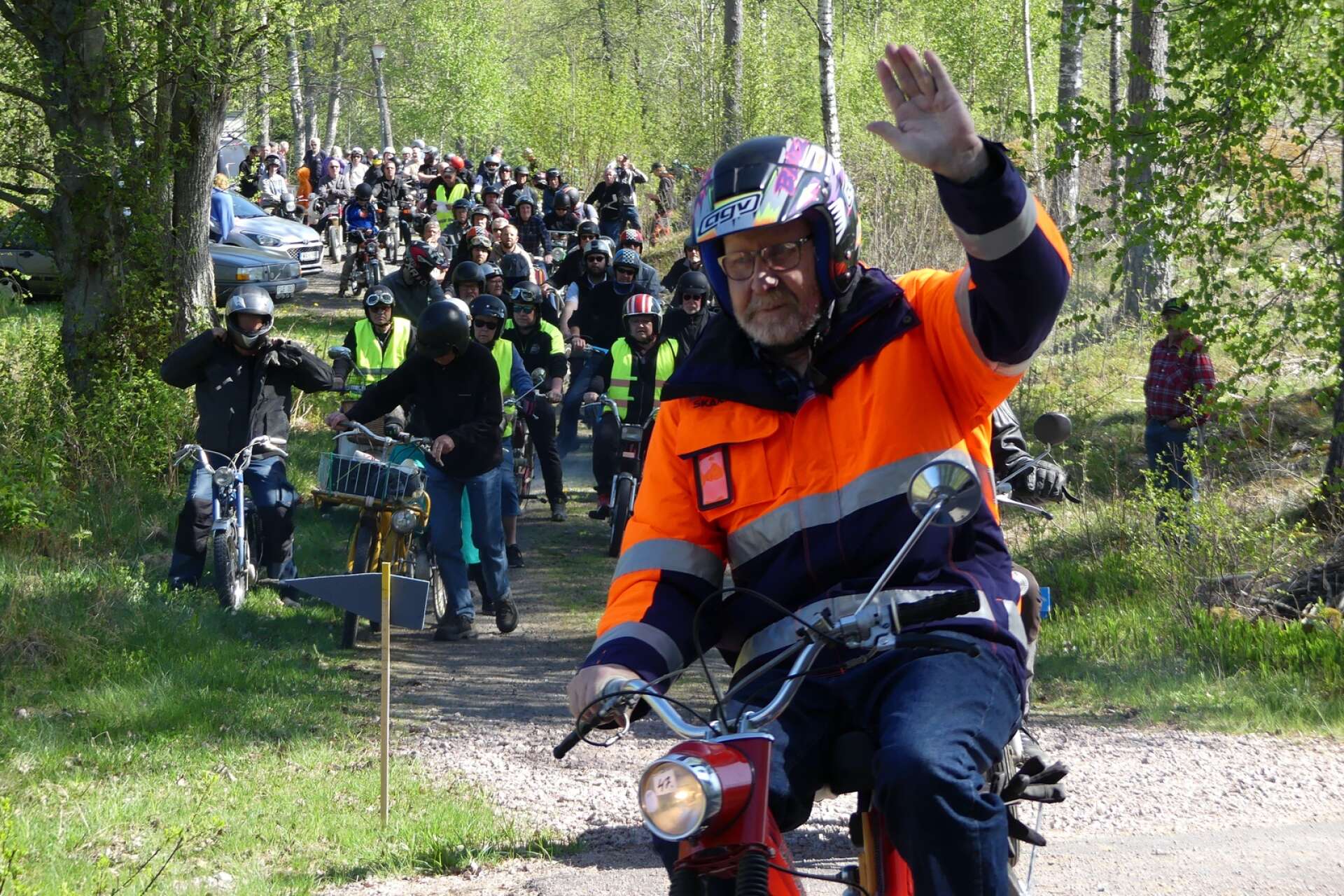 Svanskogs mopedrally firade i helgen tioårsjubileum gjorde det genom att slå deltagarrekord.