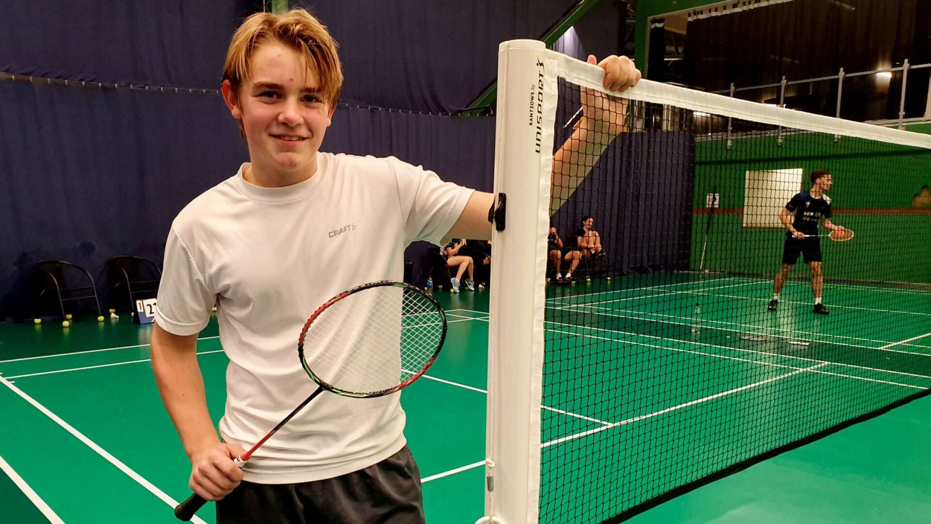 Hampus Nilsson Lilja har gjort stora framsteg på kort tid som badmintonspelare – från en redan lovande nivå. 