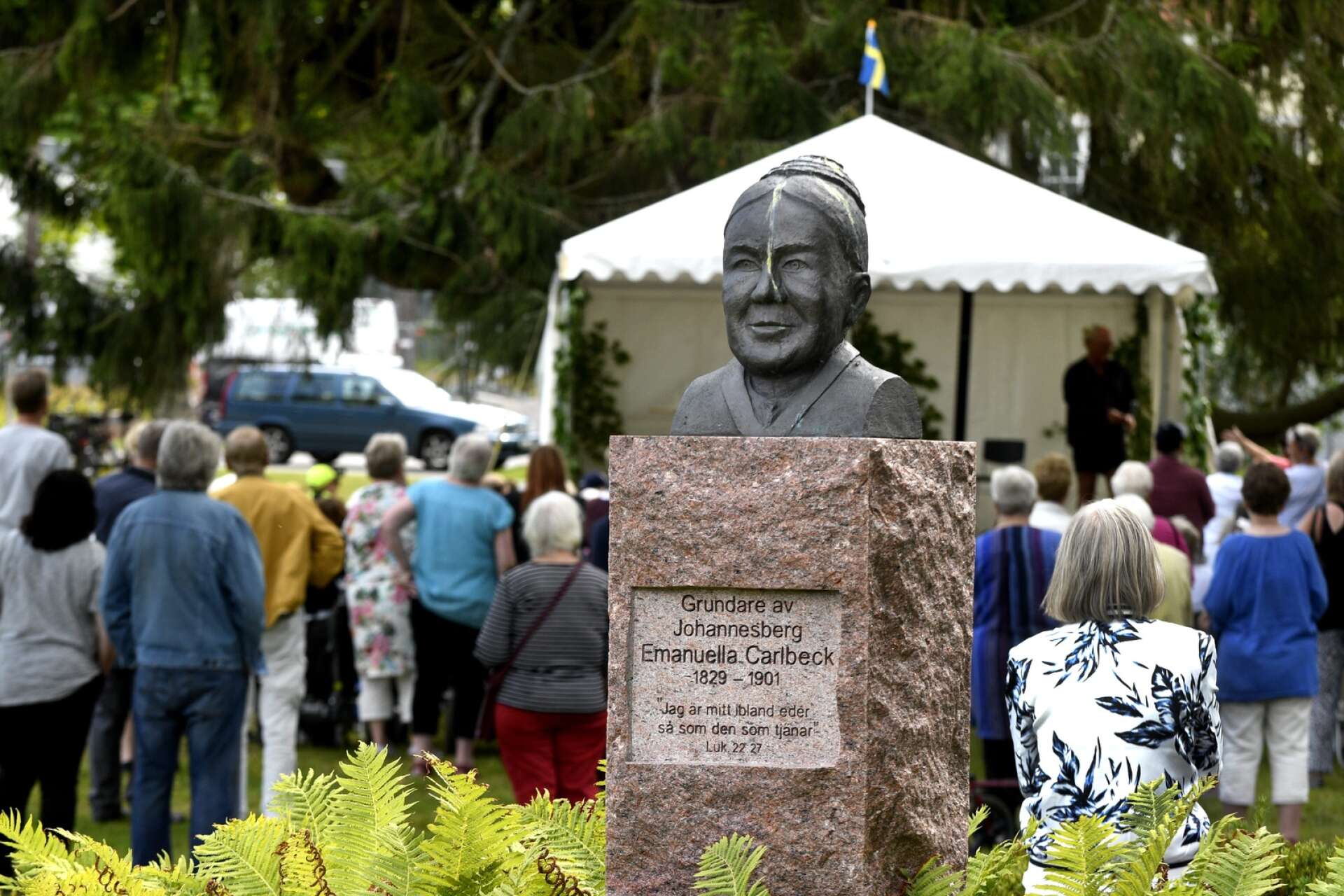 Mosterdagen firas på Johannesberg till minne av områdets grundare Emanuella Carlbeck.