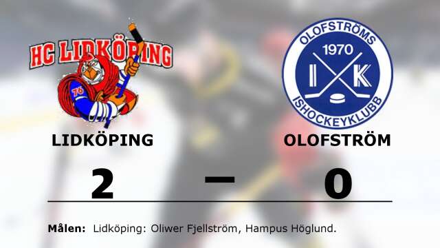 HC Lidköping vann mot Olofström IK