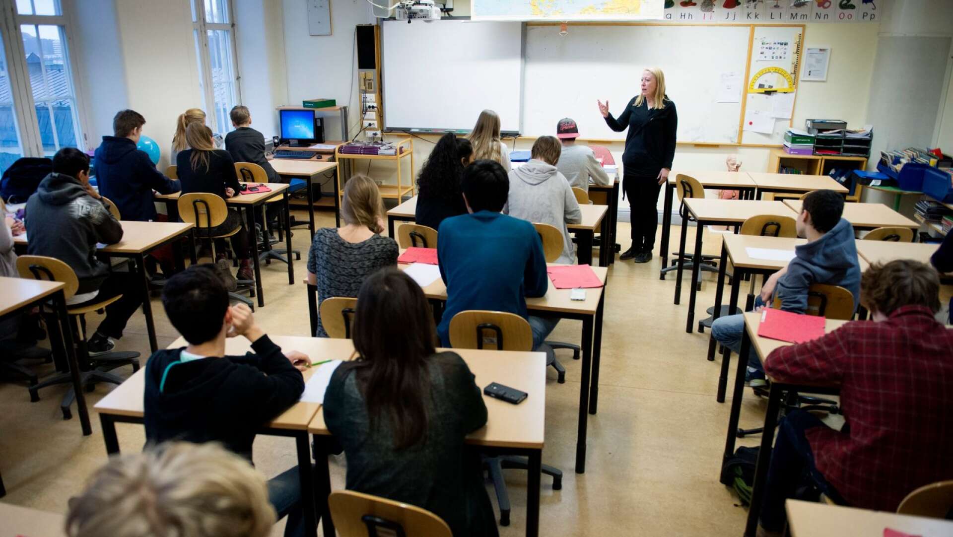 Att en ny rektor rekryterades internt kritiseras av invånare. Bilden är inte tagen i Gullspång.