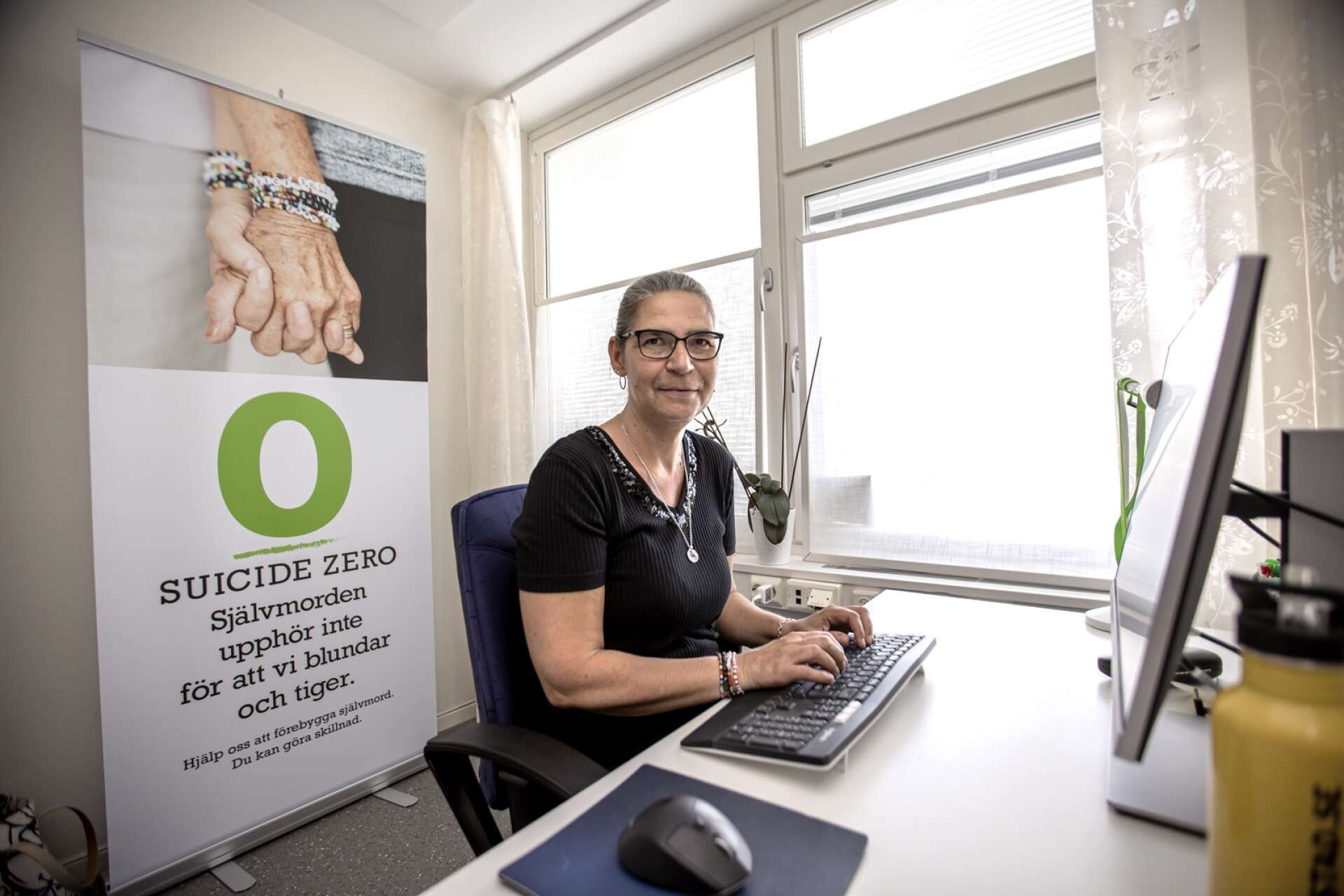 Anna Sundkvist Kräutner, regionansvarig för Suicide Zero i Värmland, vill se att fler jobbar förebyggande för de unga i länet.