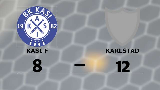 BK Kasi förlorade mot Karlstad BK