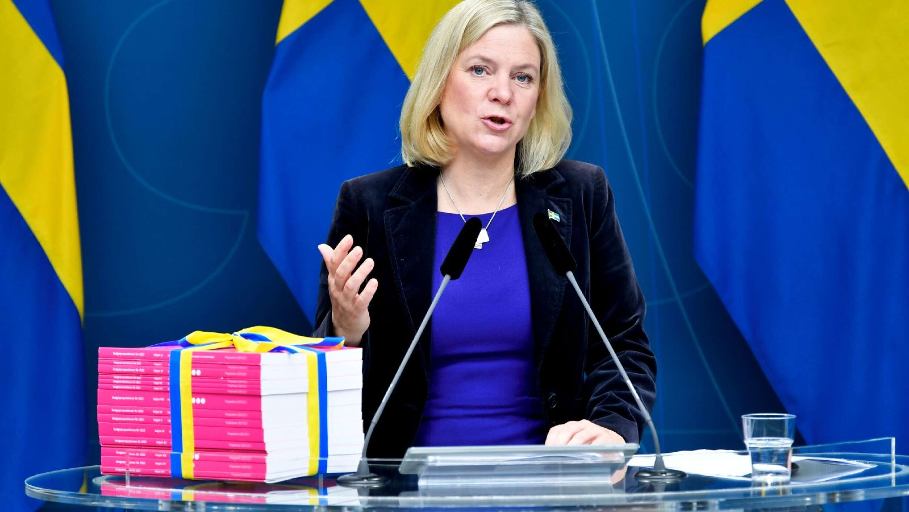 Finansminister Magdalena Andersson presenterade budgetpropositionen för nästa år tidigare i veckan. 