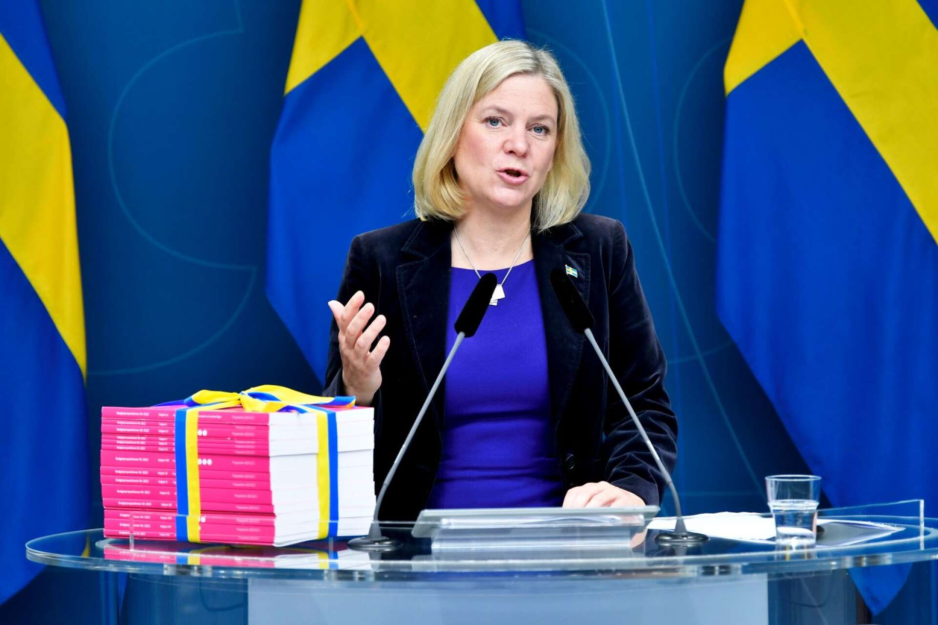 Finansminister Magdalena Andersson presenterade budgetpropositionen för nästa år tidigare i veckan. 