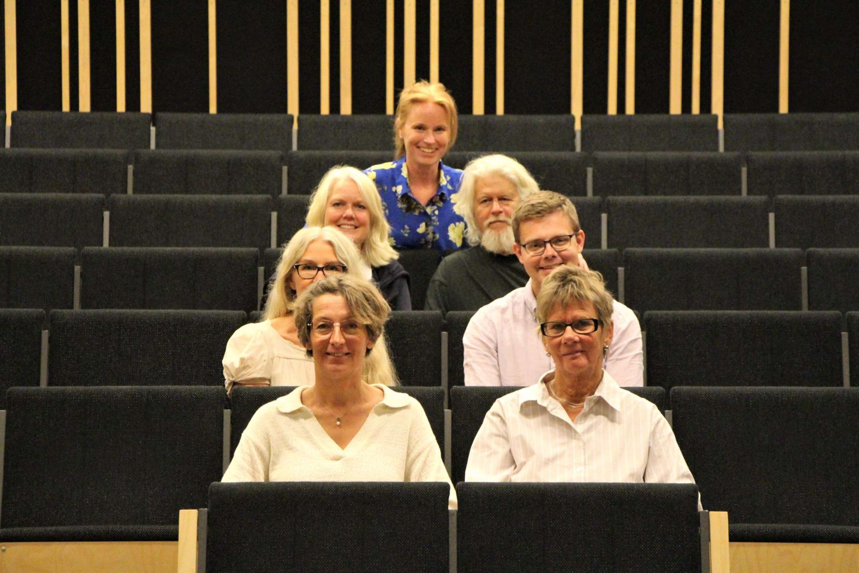 Ann Rundqvist, Irene Henriksson, Lars Andersson (författare, ej i arbetsgruppen), Maria Rundqvist, Daniel Skogman, Susanne Nyman och Lena Gynnemo.