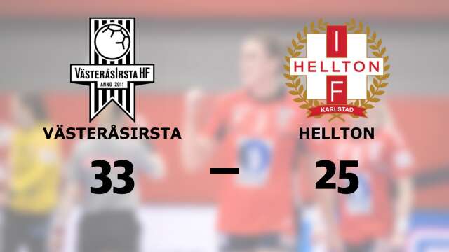 VästeråsIrsta HK vann mot IF Hellton