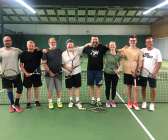 Åtta spelare deltog i tennisturneringen.