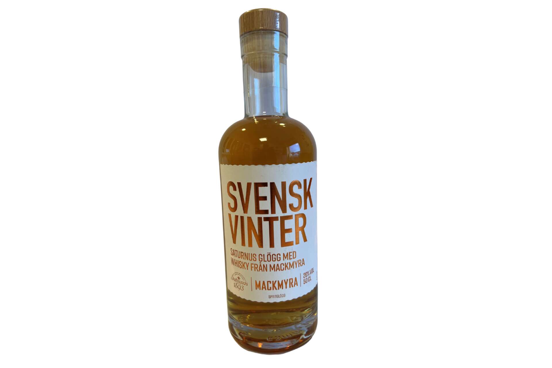 Svensk Vinter från Saturnus, glögg med whisky från Mackmyra.