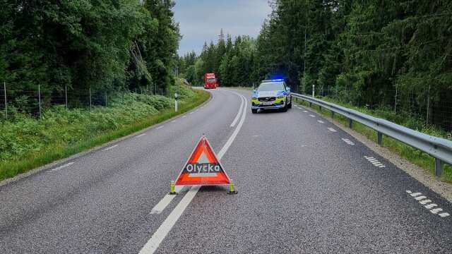 Polisen i Västra Fyrbodal hyllar de privatpersoner som ställde upp varningstrianglar och dirigerade trafiken till polisen hann fram, efter en trafikolycka söder om Ödeborg i lördags.