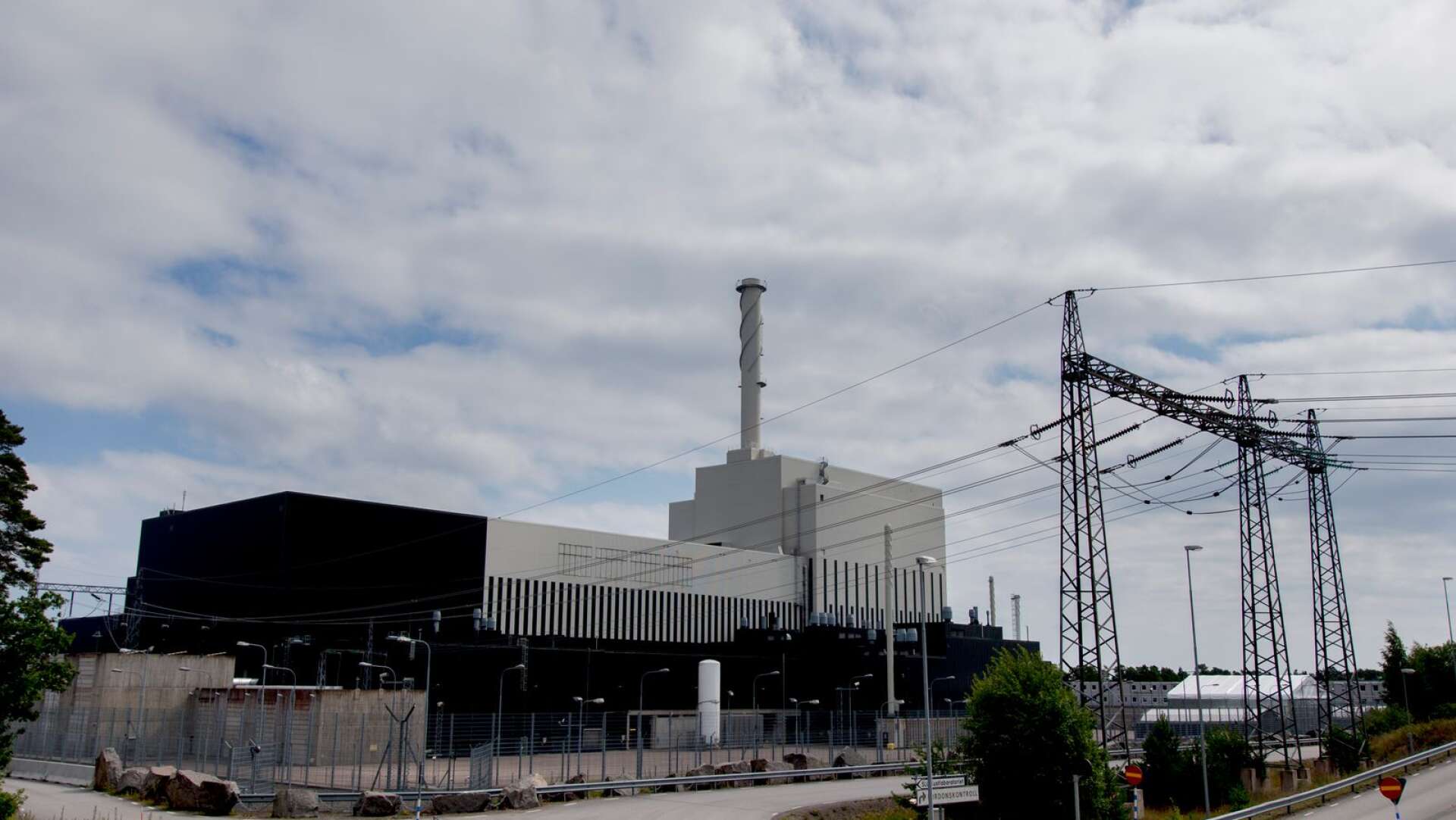 Kärnkraftverket O3:an på Simpevarpshalvön utanför Oskarshamn.