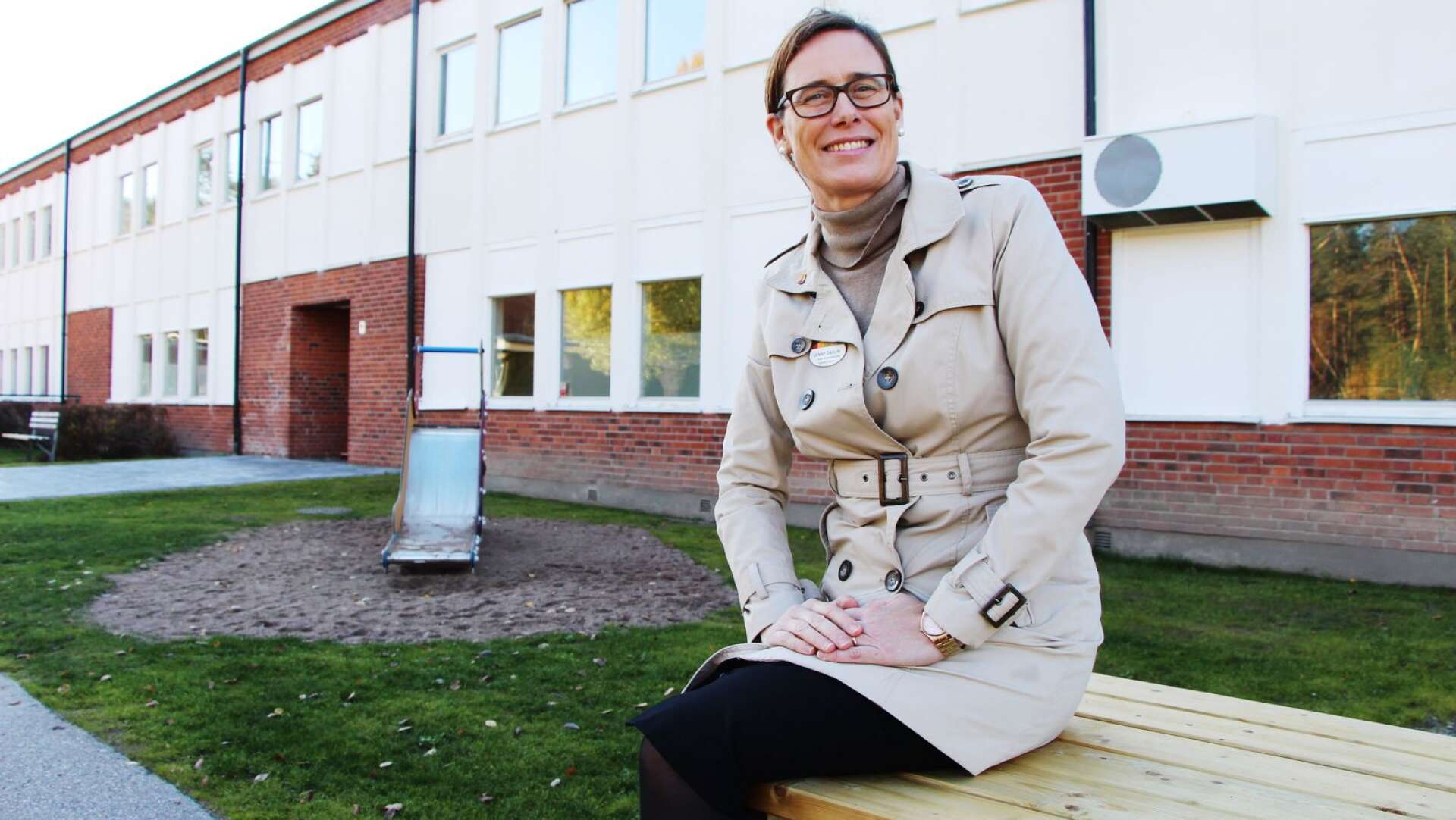 Hagfors kommuns skolchef Jenny Dahlin berättar varför hela Älvstrandsgymnasiet har fått övergå till distansundervisning.