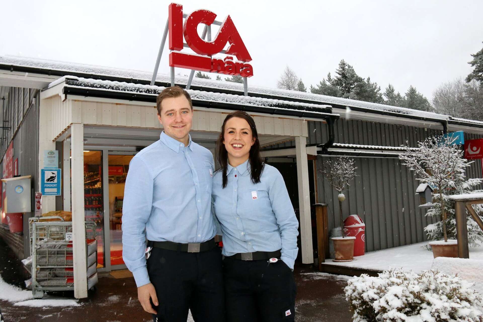 Efter tre år på Ica-butiken i Likenäs är makarna Mattias Bergström Brunk och Johanna Bergström Brunk redo för nästa kapitel.