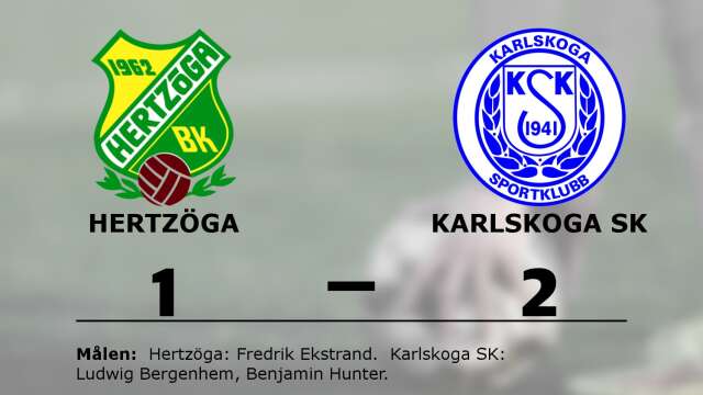 Hertzöga BK förlorade mot Karlskoga SK