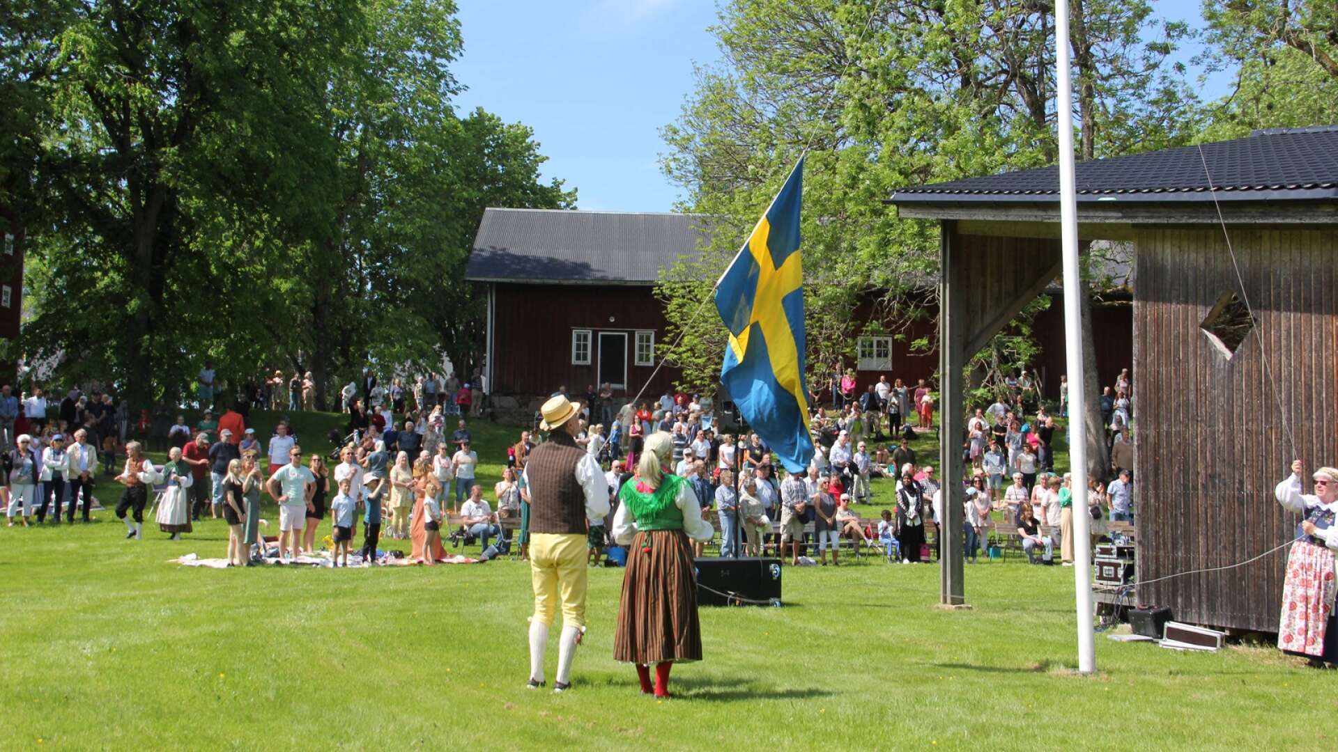 Förra årets nationaldagsfirande lockade många besökare till Baldersnäs och på tisdag är det dags igen.