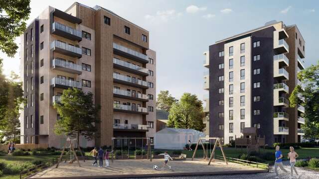 Karlstads bostads AB bygger 78 hyreslägenheter på Hagaborg. Uthyrningen av lägenheter till den första etappen har påbörjats.