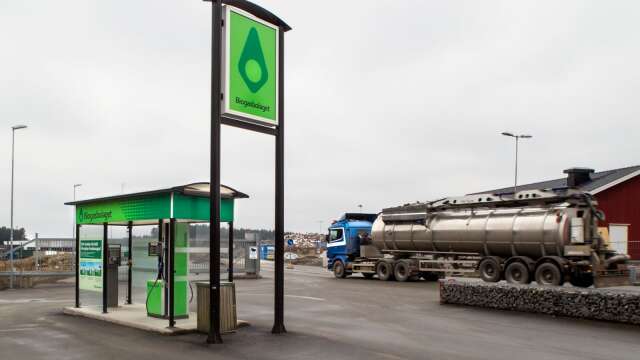 Vid Mosserud finns Karlskoga energi och miljös tankstationen för biogas.