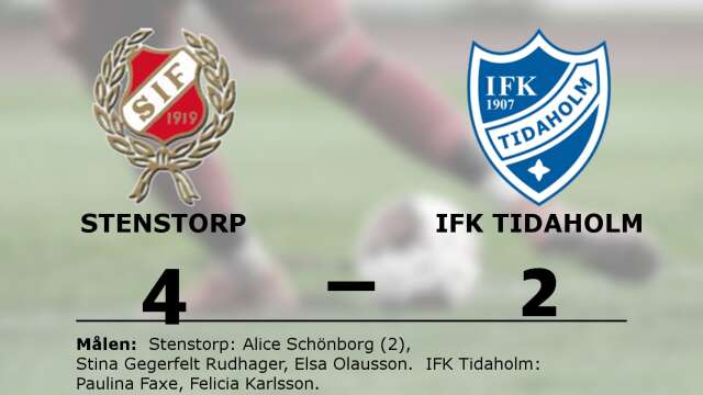 Stenstorps IF vann mot IFK Tidaholm