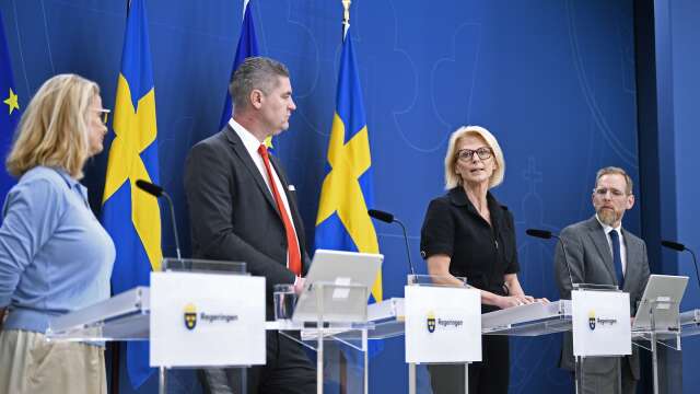 I samband med att regeringen tillsammans med Sverigedemokraterna presenterade höstbudgeten framkom det att man avser att ta bort företagens högkostnadsskydd för sjuklönekostnader, neligt insändarskribenten./ARKIVBILD