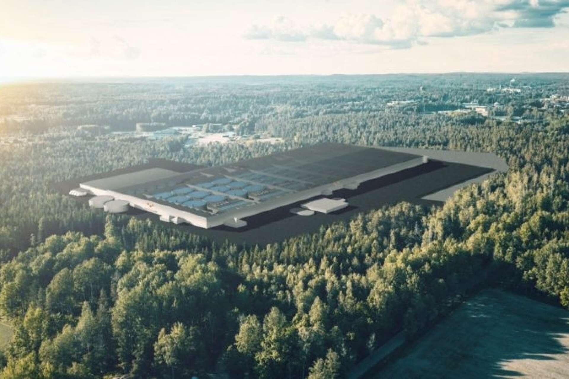 Den planerade anläggningen ska bli 58 000 kvadratmeter och stå för en femtedel av den svenska årskonsumtionen av lax. Nu jagar bolaget bakom satsningen investerare.