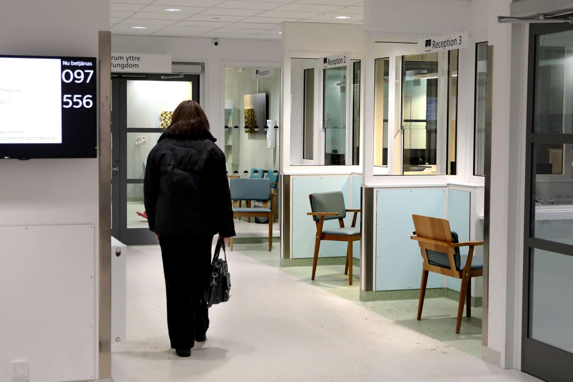 De första patienterna på nya akuten i Skövde togs emot den 28 november.