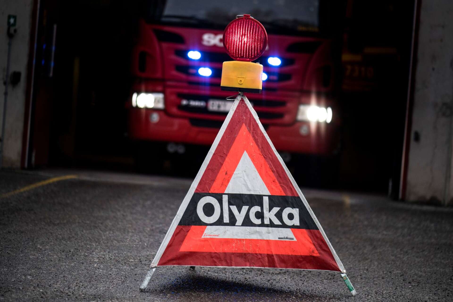 Trafikolyckan vid järnvägsstationen i Säffle inträffade natten till torsdagen./ARKIVBILD