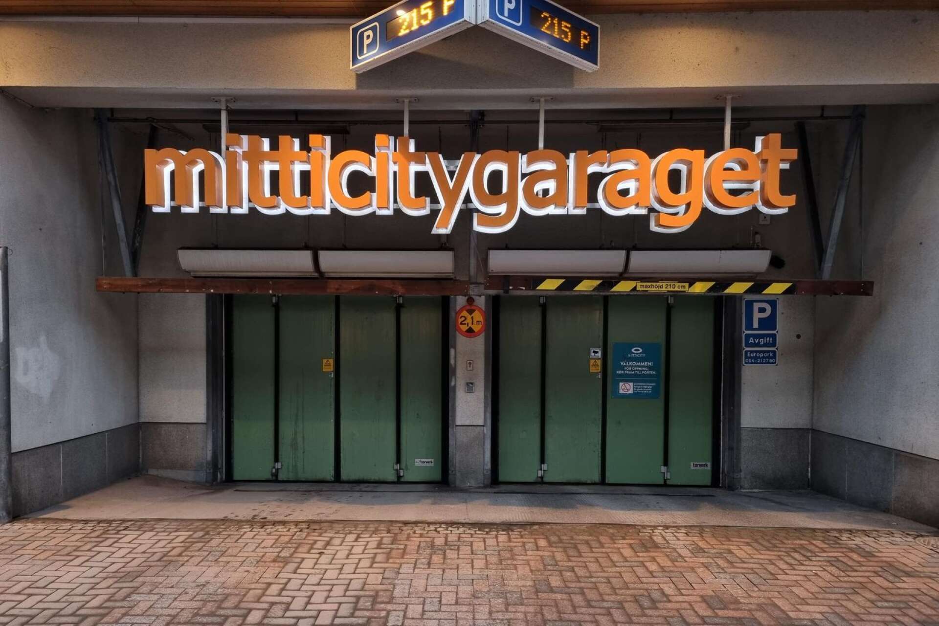 Det planeras en biltvätt nere i garaget vid Mitticity.