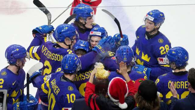 Sverige tog två värdefulla poäng mot Tjeckien i JVM.