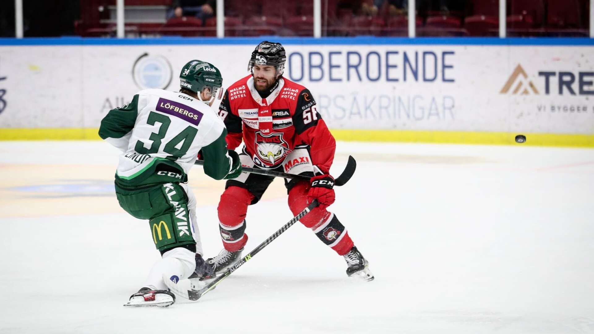 Michael Lindqvist fick möta Rikard Olsén i torsdags.